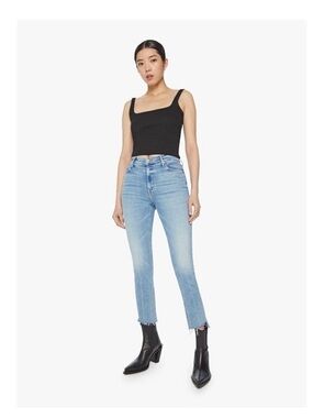 MOTHER The mid rise dazzler ankle step fray, Ropin’ N’ Ridin’ 33